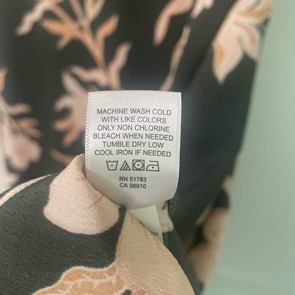 Maurice's Green Floral Sundress Size L Wedding Guest Back To School Summer - Picture 4 of 7